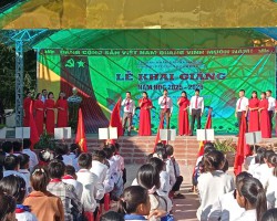 KHAI GIẢNG NĂM HỌC 2025 - 2026  MỘT HÀNH TRÌNH ĐẦY HỨA HẸN CỦA TRƯỜNG  PTDTBT THCS KEO LÔM