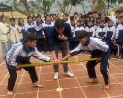 TRƯỜNG PTDTBT THCS KEO LÔM TỔ CHỨC “TẾT TRỒNG CÂY” NĂM 2026 VỚI KHẨU HIỆU “ GIEO MẦM XANH – CHUNG TAY VÌ MỘT KEO LÔM XANH”